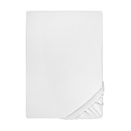 biberna 0077144 Fine Jersey Fitted Sheet (Mattress Height Max. 22 cm), Combed Cotton, Super Soft, 1 x 90 x 190 cm > 100 x 200 cm Maize