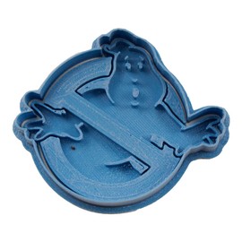 Cuticuter Cazafantasmas Cookie Cutter, Blue, 8 x 7 x 1.5 cm