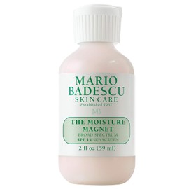 Mario Badescu The Moisture Magnet Hidratante facial para mujeres y hombres con SPF 15, hidratante facial ideal para pieles mixtas, secas o sensibles, crema facial hidratante de imprimación de maquillaje, 59 ml