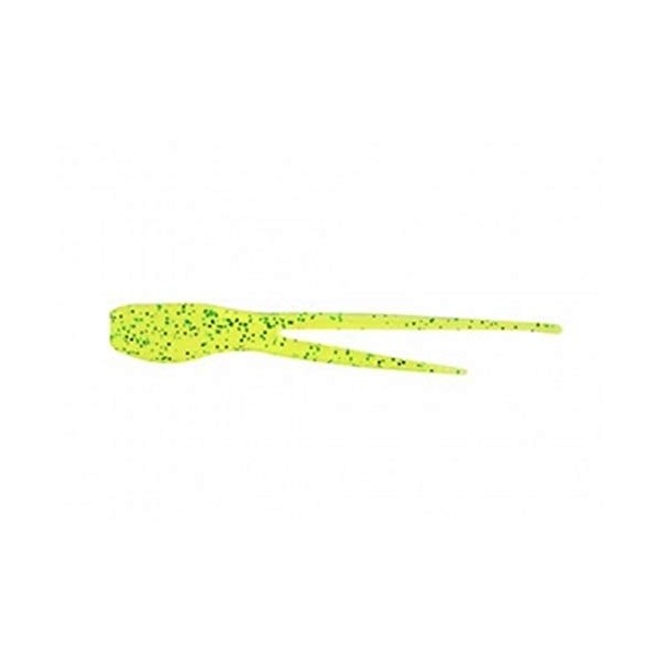 Bobby Garland Split Tail Chartreuse Green 2"