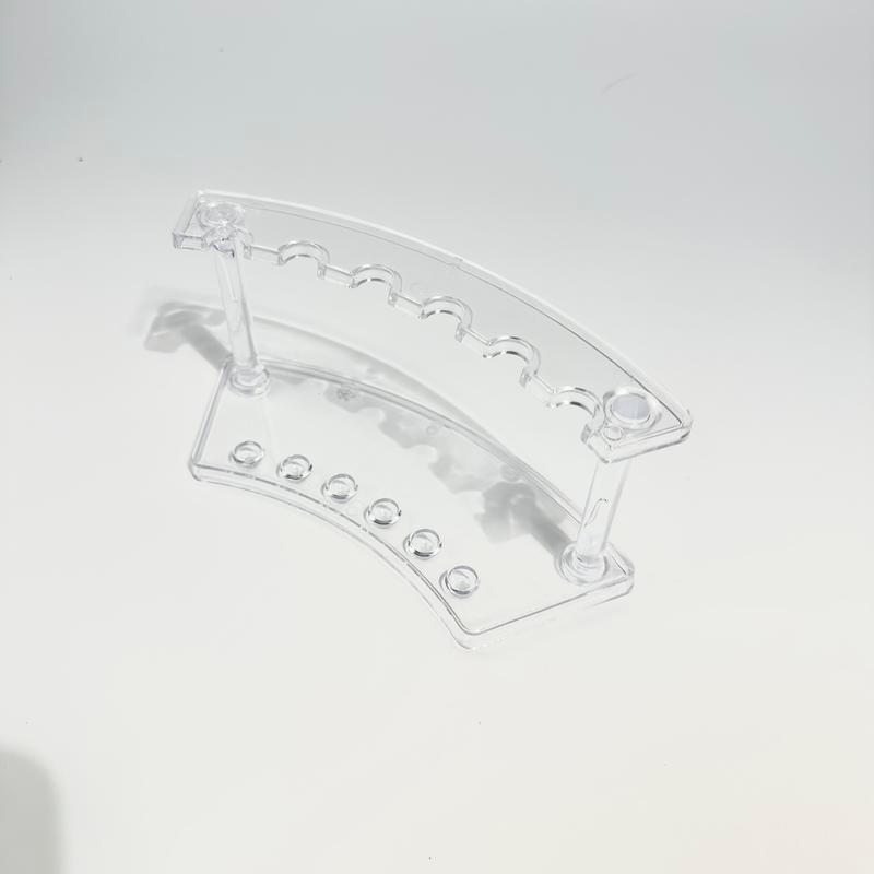【P14】Transparent Acrylic Pen Holder Stationery Store storage organizer:_24 hole 12*8*7.5cm