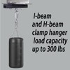 KSWLOR Heavy Duty Beam Clamp Hanger Mount,Heavy Bag Mount 360°