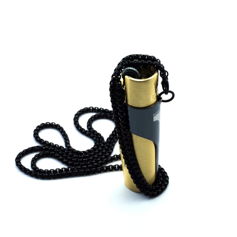 Kasher’s Lighter Necklace with Lighter Tool - Lightweight & Multipurpose