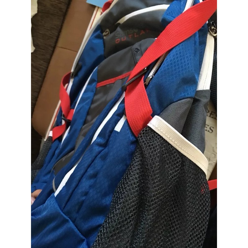 Samsonite 75590-291 Outlab Grouper Backpack Multipurpose Backpack Blue/White/Red