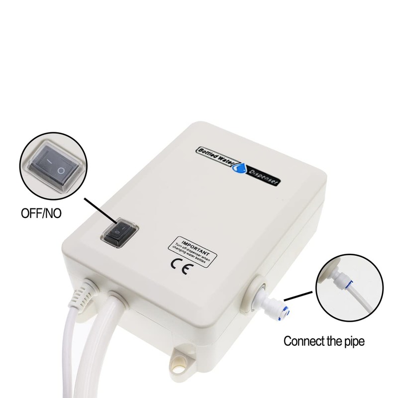 FlowFluid Bottled Drinking Water Pump System Single-Tube Power 25W, Bottled