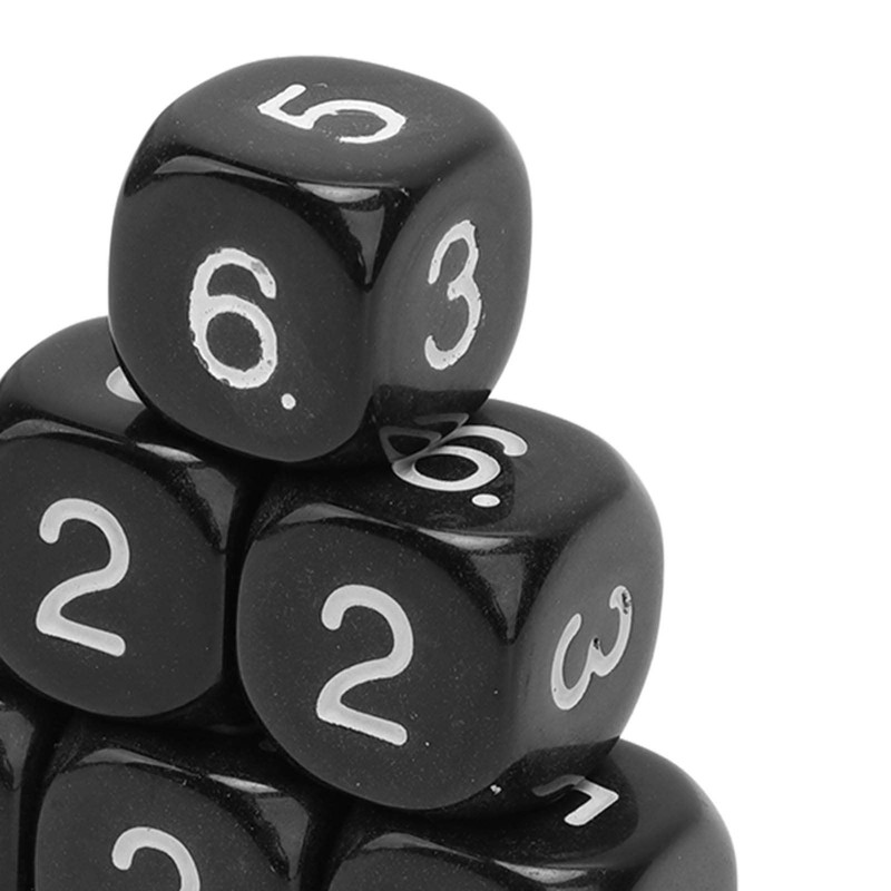 Dice Learning Aid, 20PCS Multipurpose Plastic Polyhedral Dice Set for