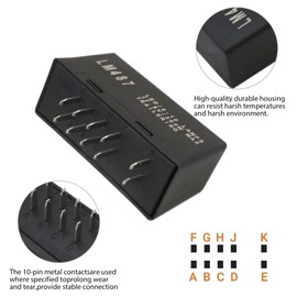 10383321, 15764135, LM487 Hazard Warning LED Flasher Relay Turn Signal for 2003-2006 G*MC Sierra 1500 1500HD 2500HD 3500 Replace FC563, FLA137