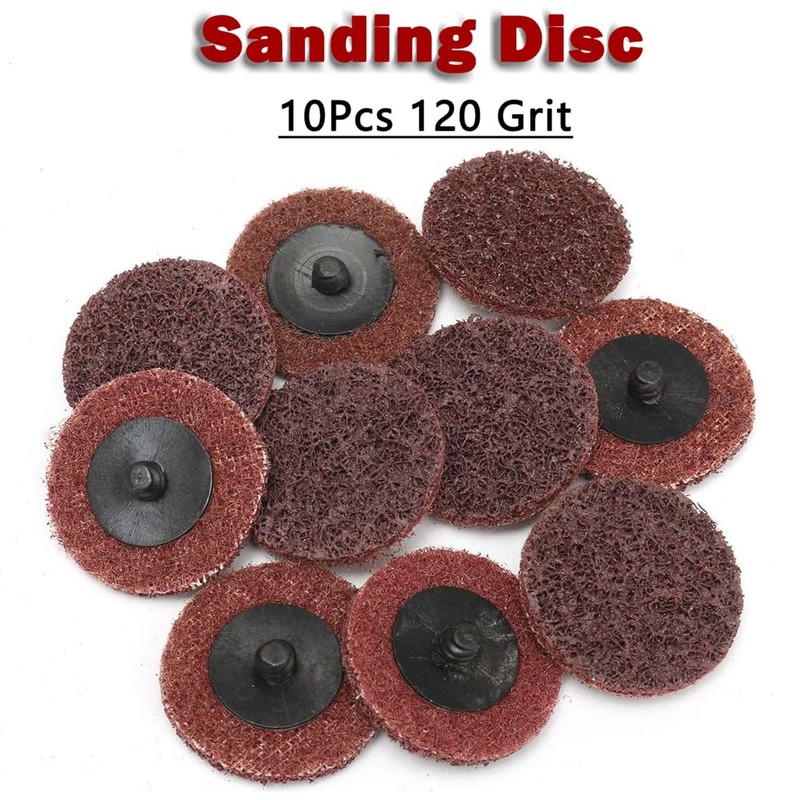 Pack of 10 Sanding Discs 2 Inch 120 Grit Sanding