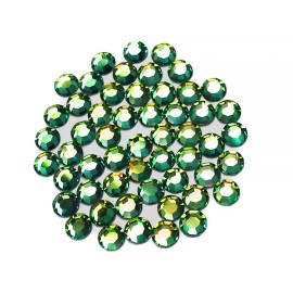 PRECIOSA 360 Preciosa Genuine Czech 10ss Crystal Sahara Mix HF Flatbacks, 2.8mm ss10 Nail