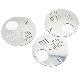 Metal Bee Hive Box Entrance Gates Discs for Beekeeping Diameter: 4.9 INCH- 4 Pack