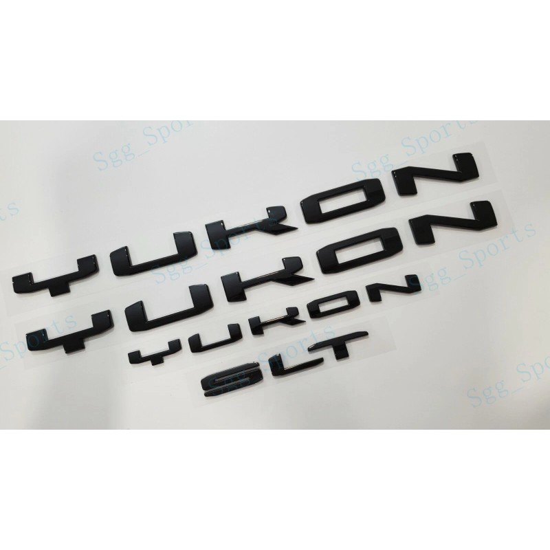 GMC 4PCS GMC 2021-2023 Yukon Yukon XL Doors Rear Gloss