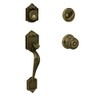 Schlage F60 V PAR 609 GEO Parthenon Front Entry Handleset