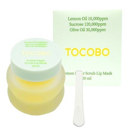Tokobo Tocobo Lemon Sugar Scrub Lip Mask 1 pc, 1, 20ml / 토코보 레몬 슈가 스크럽 립 마스크 1개, 1, 20ml