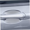 BUGUUYO Pack Car Door Handle Protectors Anti-Scratch Stickers for Vehicle