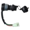 5 Wire Ignition Key Switch, Switch Replacement with Cap for