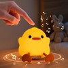 Duck Night Light with Speaker, 4 Brightness Levels, Rechargeable Baby