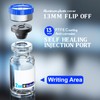 Ks-Tek Sterile Empty Vials with Self Healing Injection Port,with Aluminum