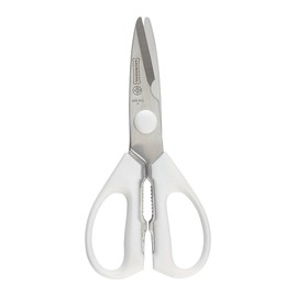 Mundial W656R Take-A-Part Rounded Tip Kitchen Shears, White