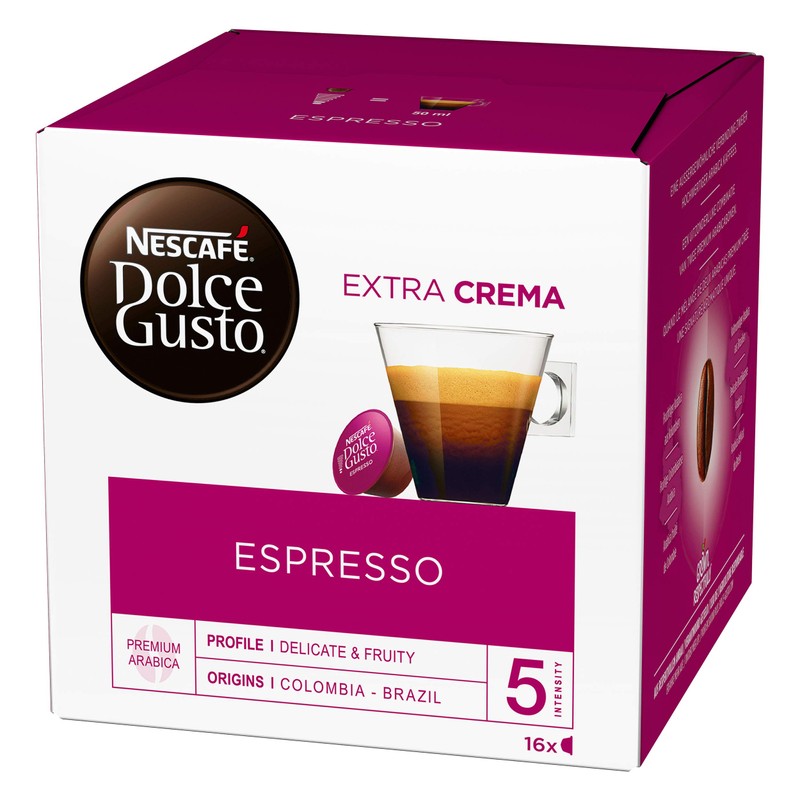 NESCAFÉ Dolce Gusto Fortissimo Coffee Capsule Set 3 Types Espresso