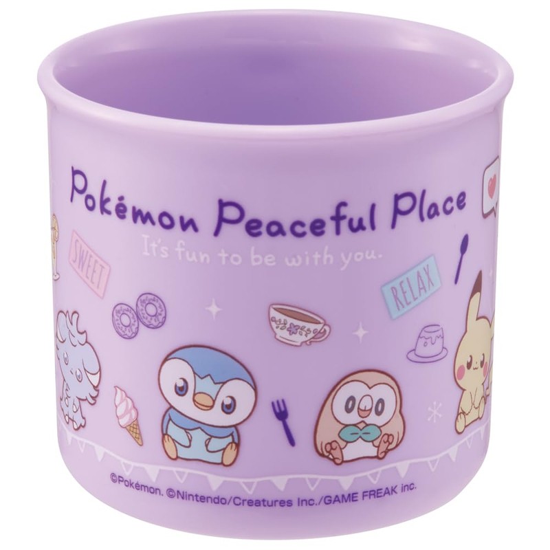 Skater KE4AAG-A Antibacterial Cup, 6.8 fl oz (200 ml), Pokémon,