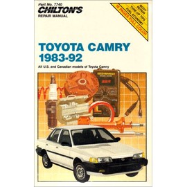 Toyota Camry, 1983-92 (Chilton's Repair Manual (Model Specific))