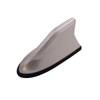 Vmingo Antena Aleta Tiburon Universal Radio FM/Am Señal Estereo (Plateado)