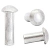 M3 (3mm x 8mm) Aluminium Solid Round Head Rivets DIN