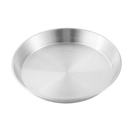 Metal Dinner Plate Stainless Steel Round Kitchen Oil Filter Tray for Baking Frying Cooking Draining Oil