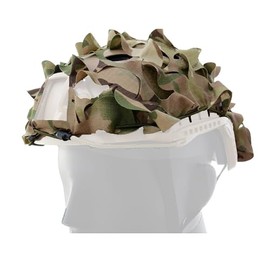 SINAIRSOFT Tactical Helmet Cover Breathable 3D Camouflage Helmet Cover for Tactical Paintball Shooting Gear Combat Fast Helmet