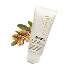 Terramar Mascarilla Intensiva Para El Cabello Con Algas, Aceite De Argán Y Macadamia - 7.05 Oz, 200 G