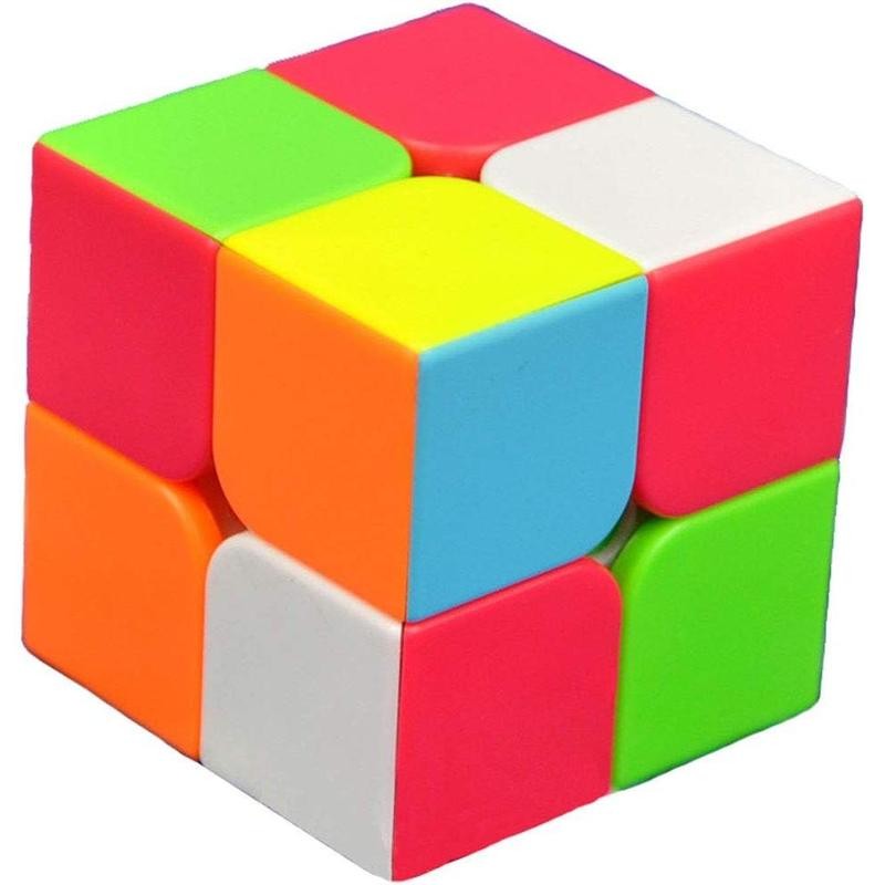 Speed Cube 2x2x2 no stickers magic cube puzzle toy for
