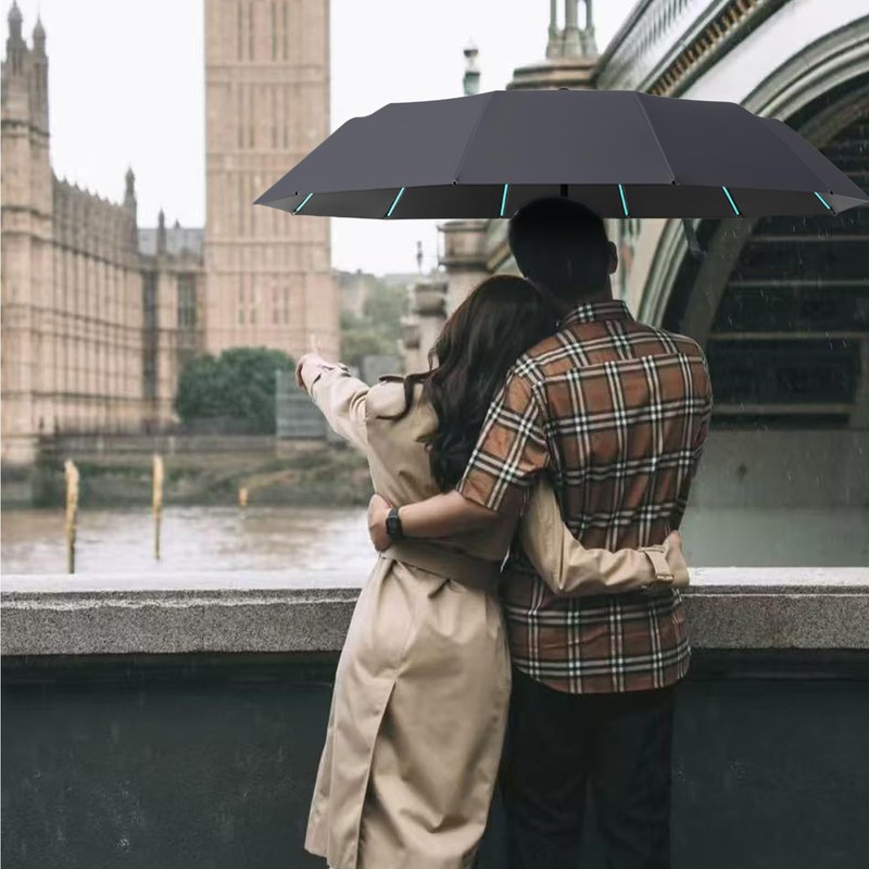Repel Umbrella Windproof Travel Umbrellas for Rain - Easy Auto