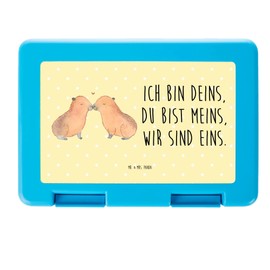 Mr. & Mrs. Panda Capybara Love Lunch Box, Gift, Melted, Hearty, Romantic Gift, Good Mood, Animals, Lunch Box