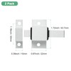 M METERXITY 2-Pack Self-Closing Latch Aluminum Alloy Automatic Window Sliding
