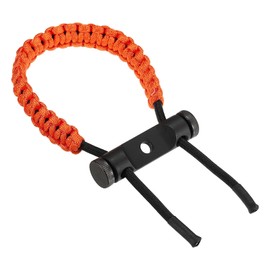 PATIKIL Archery Bow Wrist Sling Compound Braided Wrist Strap Orange