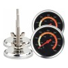 2 Piezas Termómetro Para Horno Asador Parrilla 10c A 400c
