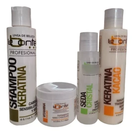 Labonté Kit Labonté Shampoo + Vitamina Kacao + Keratina Kacao + Seda