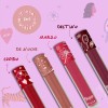 Tinta Labios Yuya Set 4 Tonos Líquido Acabado Mate Larga