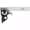 SPI 13-350-4 Combination Square Set: 2 Piece, 6" Blade, 4R