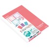Nakabayashi Swing Logical Antibacterial Cover Notebook, Semi B5, Cute Color,