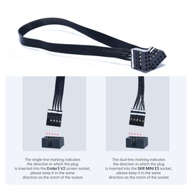 BIGTREETECH Interface Cable Realize SKR Mini E3 V3.0 & SKR Mini E3 V2.0 Control Board Compatible with Ender3 V2 Screen