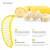 Plastic Banana Slicer 3 Pcs - Easy Bananas Cutter -