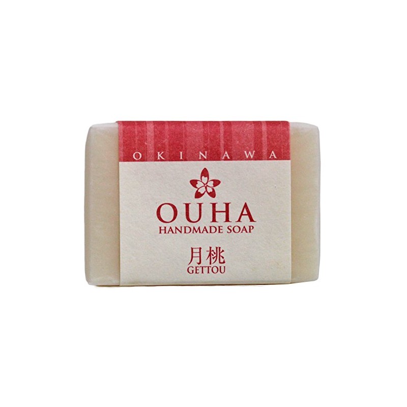Okinawa Handmade Facial Cleansing Soap, OUHA Soap, Tsukimono, 1.6 oz