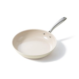 Redchef Nonstick Frying Pan Skillet, Ceramic Non-Stick Saute Pans, 9.5 inch Cooking Fry Pan with Stay Cool Handle, All Stovetops (Gas, Electric & Induction), Dishwasher/Oven Safe, PFAS-Free, Non Toxic