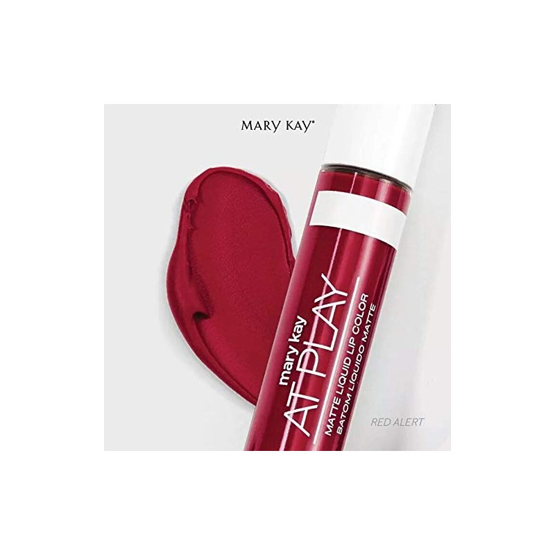 Labial Líquido Mate Mary Kay At Play Red Alert