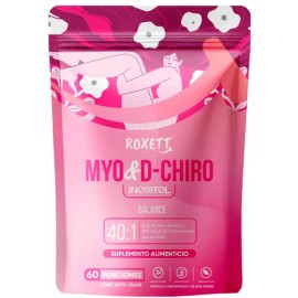 Myo Inositol Chiro Polvo Alta Pureza 246g Mezcla Suplemento Mujeres Fórmula Femenina Ingredientes Porciones Meses Sabor Roxett