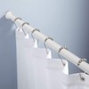 Amazer Spring Tension Shower Curtain Rod, 54-90 Inches Rust-Resistance Shower