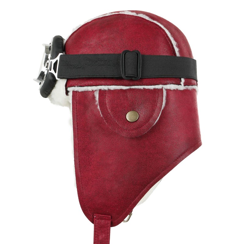 ililily Aviator Hat Winter Snowboard Fur Ear Flaps Trooper Trapper
