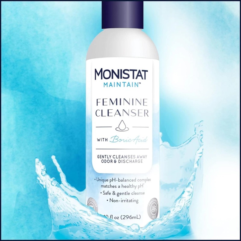 "Brand": "Monistat" Monistat Boric Acid Feminine Cleanser, 10 oz -