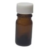 Envases Del Norte 100 Envase-botella Ambar 5 Ml Con Tapar
